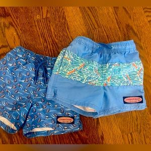 vineyard Vines Lot of 2 Toddler Boys’ Bathing Suits
